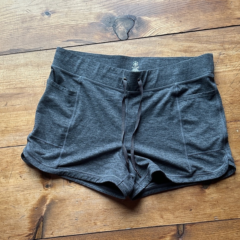 GAIAM Dark Gray Athletic Shorts